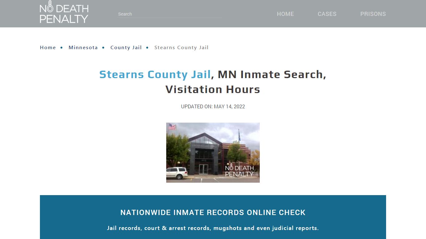 Stearns County Jail, MN Inmate Search, Visitation Hours